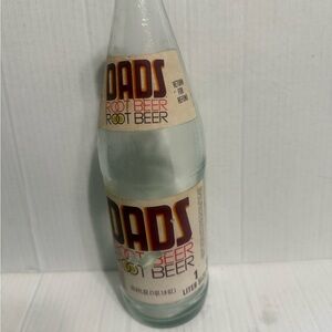 Vintage DADS ROOT BEER GLASS BOTTLE 33 Ounce EMPTY Bottle